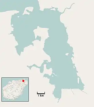 Map of Dongzhai Harbor