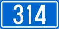 D314 state road shield