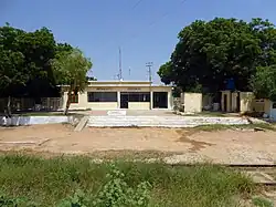 Drigh Colony railway station building
