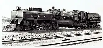 East African Railways publicity photograph of no. 5017, c. 1953