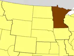 Location of the Episcopal Church in Minnesota