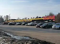 Merimetsa Selver, a supermarket on the Paldiski road.