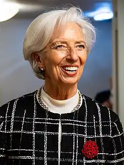 Portrait of Christine Lagarde