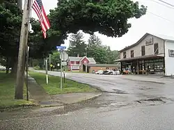 Looking east along East Crane Street