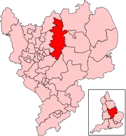 Map of constituency