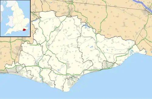 Wadhurst is located in East Sussex