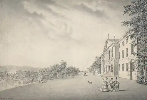 East View of West Wycombe House, Buckinghamshire, circa 1760