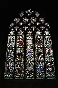 East window, Tree of Jesse, Heaton, Butler and Bayne 1876