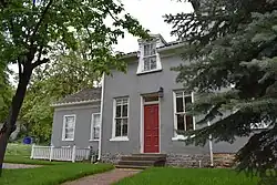 The house from the west.