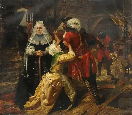 The Concealment of the Fugitive by Alice Lisle by Edward Matthew Ward