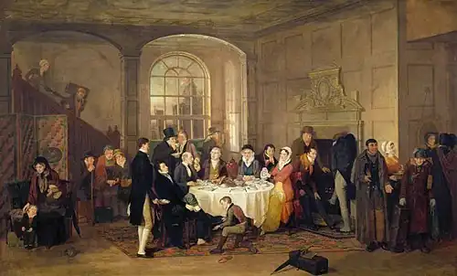 The Stage Coach Breakfast, 1824