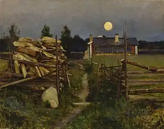 Summer Night Moon, 1889