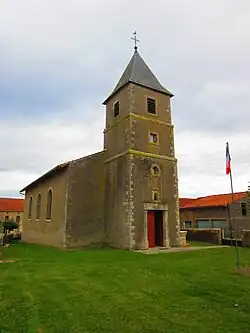 The church in Morville-sur-Nied
