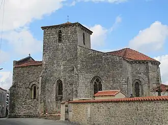 The church of Saint-Loup, in Puy-de-Serre