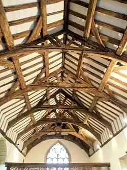 The "fine" collar truss roof