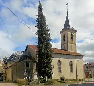 The church in Einvaux