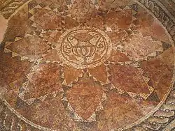Mosaics in Eirene residence