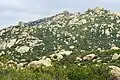 The granitic landscapes atop El Cajon Mountain