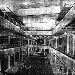 Concept image for El Monte Mall in 1967