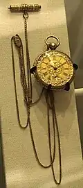 Snow’s pocket watch from Joseph Smith, located in the Church History Museum