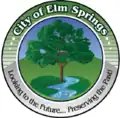 Official seal of Elm Springs, Arkansas