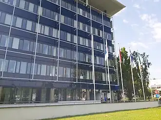 Building hosting the Embassy of the Netherlands in Zagreb