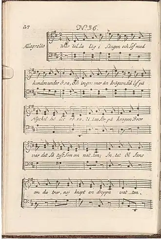 Sheet music