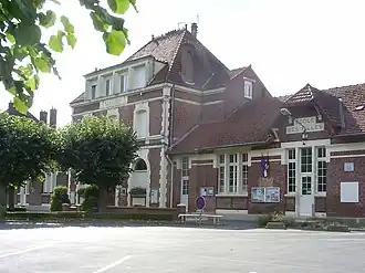 The town hall in Eppeville