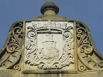 Shield on the market square