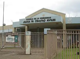 Juana M. (Goyita) Avilés school in Franquez