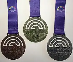EuroGames 2023 Bern medals