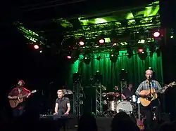 Estonian band Ewert and the Two Dragons performing live in Helsinki, Finland (2012)