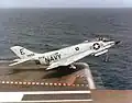 VF-61 F3H-2M launches from USS&nbsp;Franklin D. Roosevelt in 1957