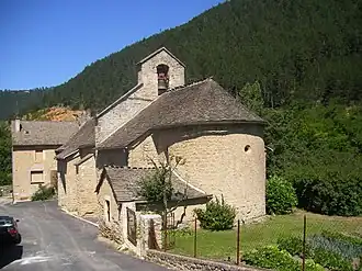 The church in Balsièges