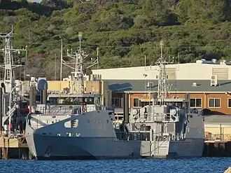 Two Guardian patrol-boats