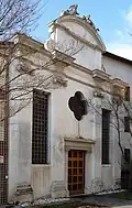 Façade of the former church of Santa Maria Maddalena or delle Convertite