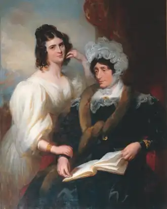 Fanny Kemble and Sarah Siddons, 1830
