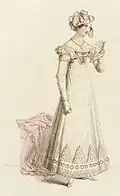 Fashion plate, Jan 1820 (from Dec 1819 issue)