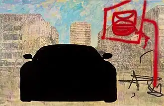 Ferrari in a Basketball Court (2018)