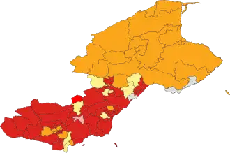 1995 results map