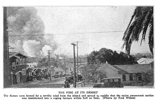 "Fire Again Destroys Famous Ocean Park Playground"