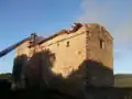 Fire at the Palace of Vélaz de Medrano.