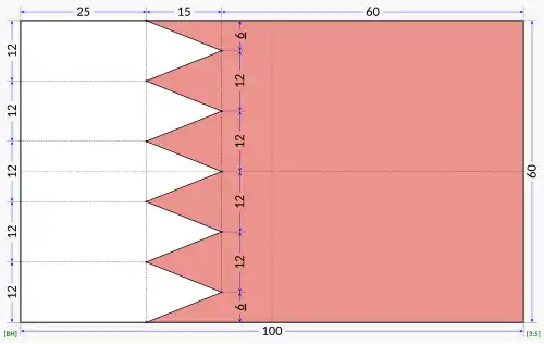 Flag construction sheet