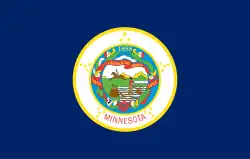 Flag of Minnesota, (August 1957 – August 1983)