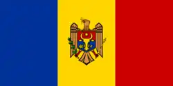 Flag of Soviet Socialist Republic of Moldova (1990–1991)