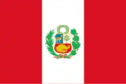 State flag of Peru