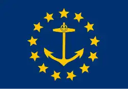 Flag of Rhode Island, (1882 – November 1, 1897)