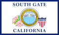 Flag of South Gate, California
