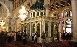 Umayyad Mosque, Mausoleum of: *John the Baptist (Arabic: Yahya) (Damascus)