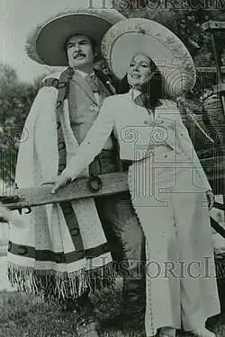 Antonio Aguilar and Flor Silvestre, circa 1976